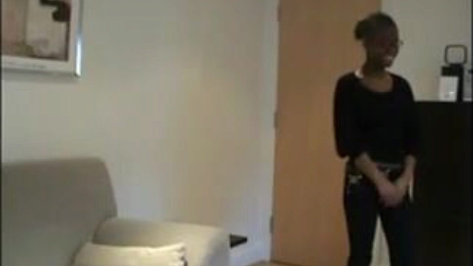 Afro angel Cherice slapped and lashed Cherice