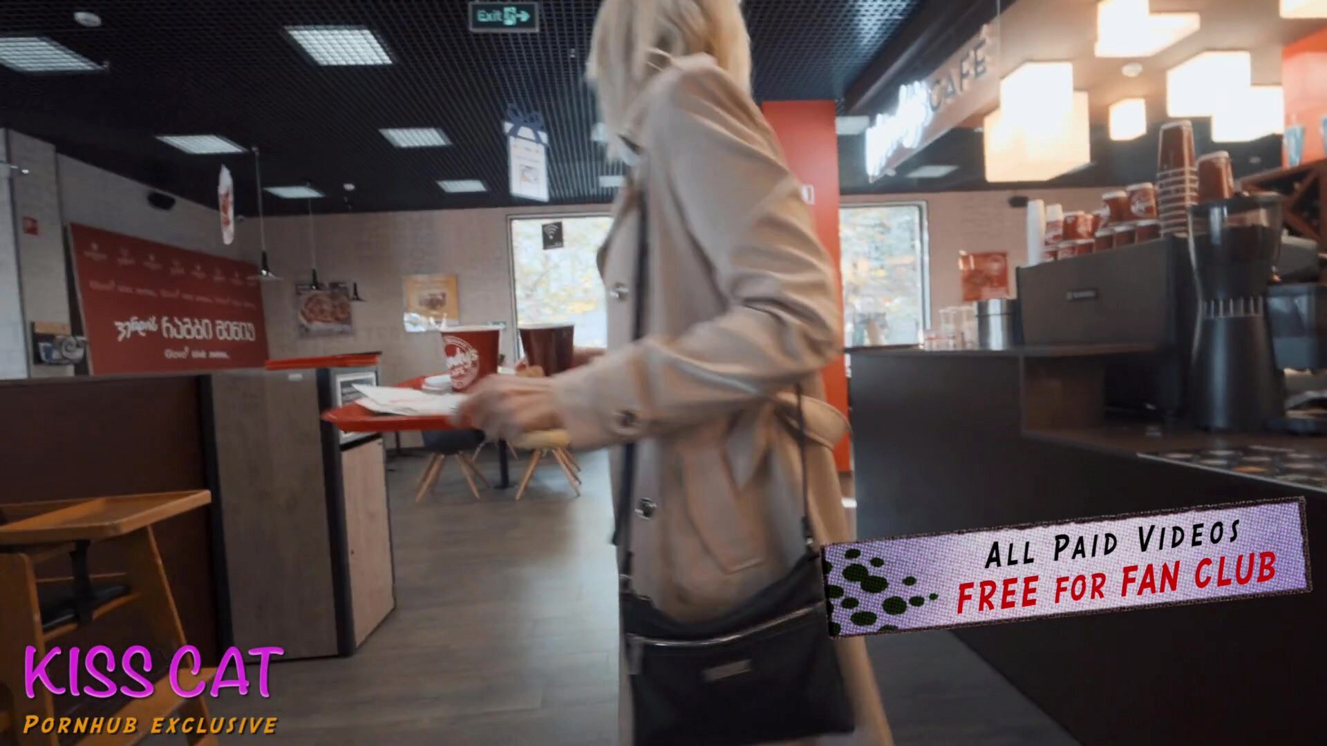 Ovpov public în wendys✮ adolescent suge pula și bea cafea cu spermă