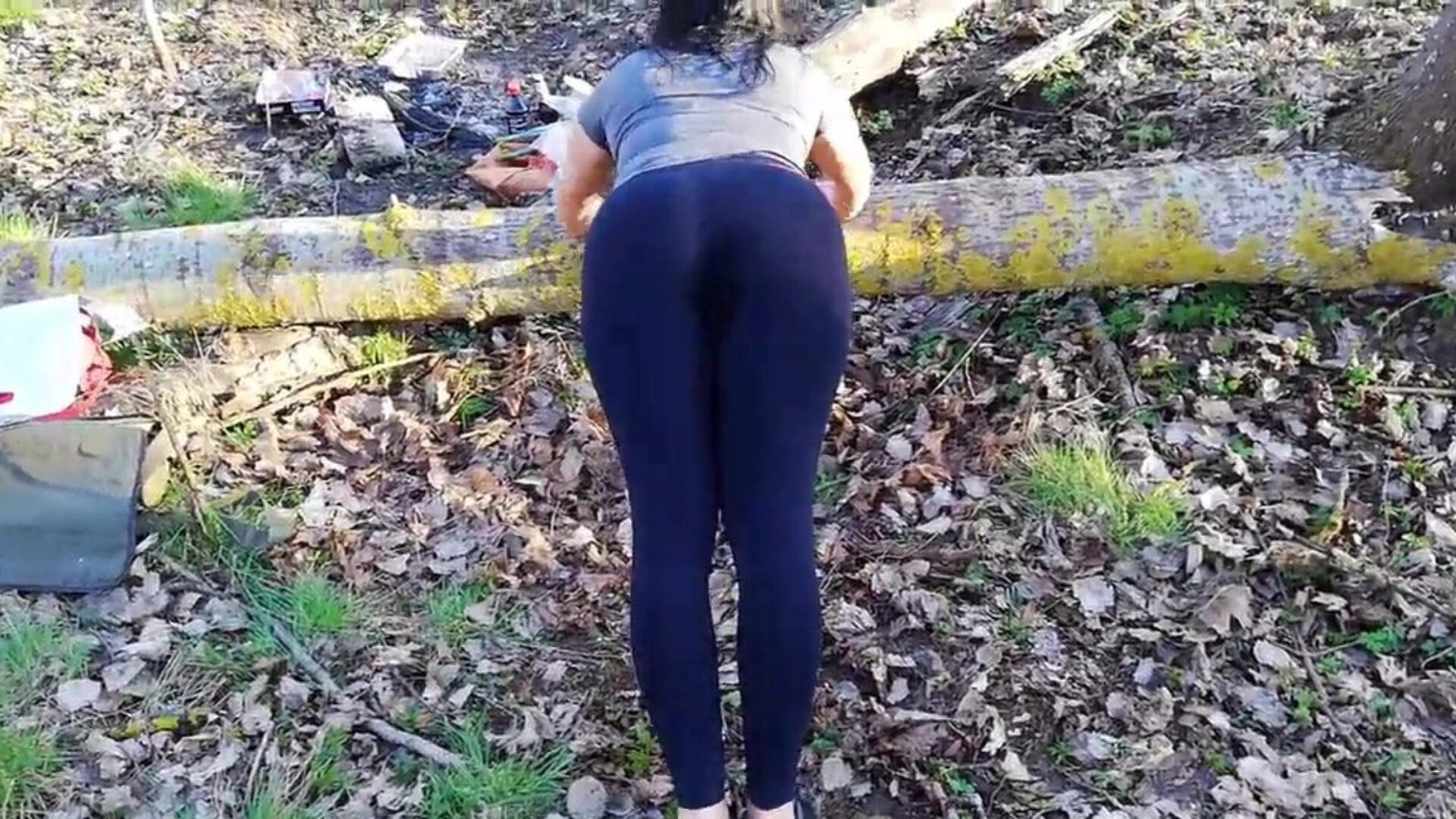 Sex in der Natur mit Koronamaske