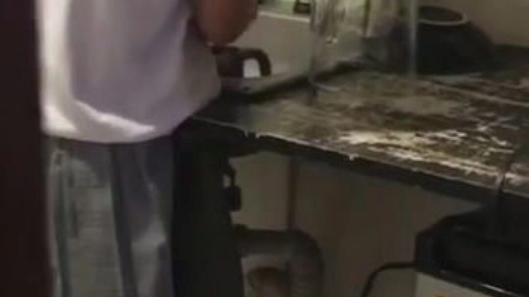 quickie sex 'cuz none's home, latin teen college girl fucks while this babe washes disk / vol 1
